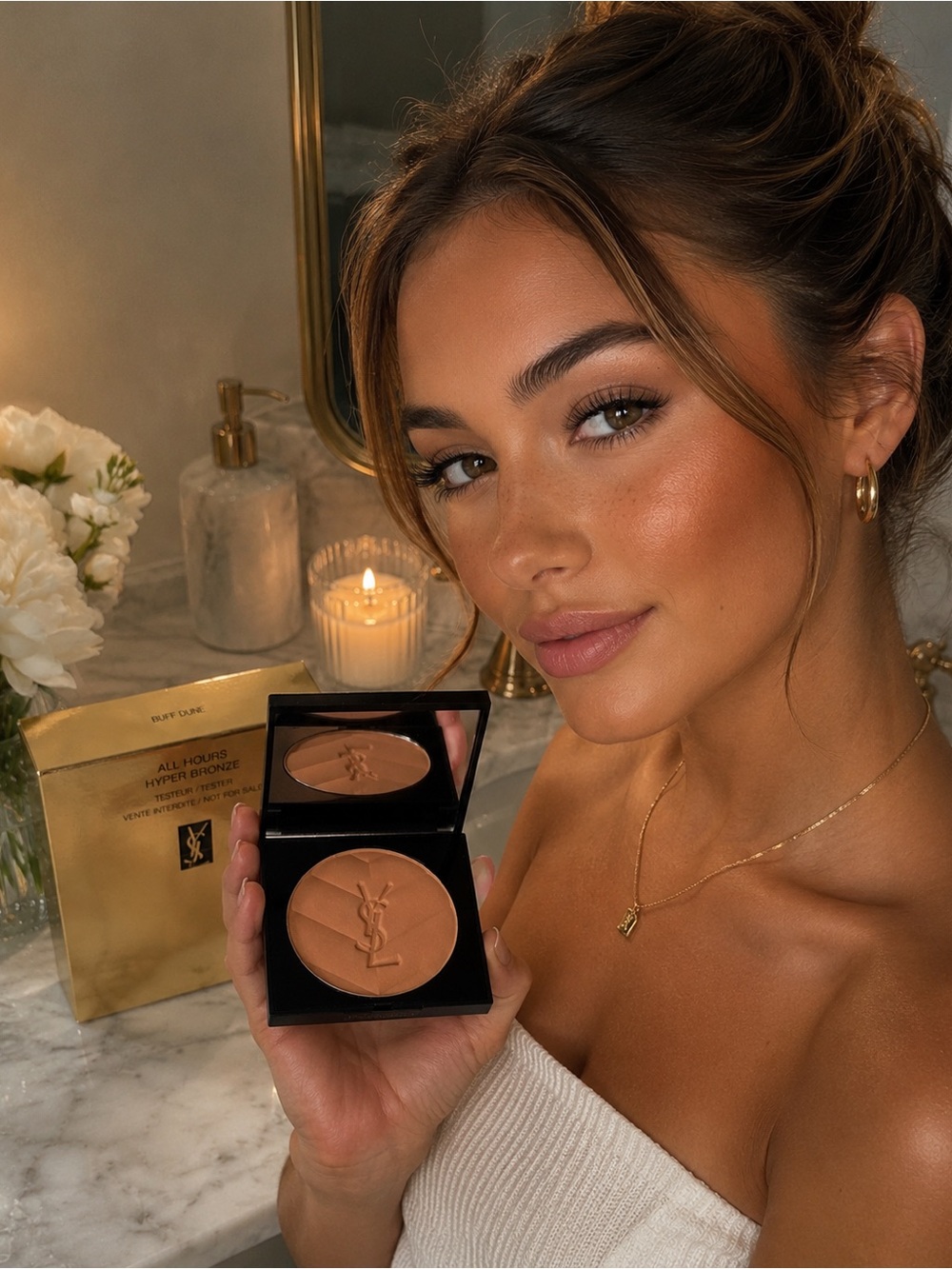 Yves Saint Laurent All Hours Hyper Bronze Bronzer - Sunlit Bronze
